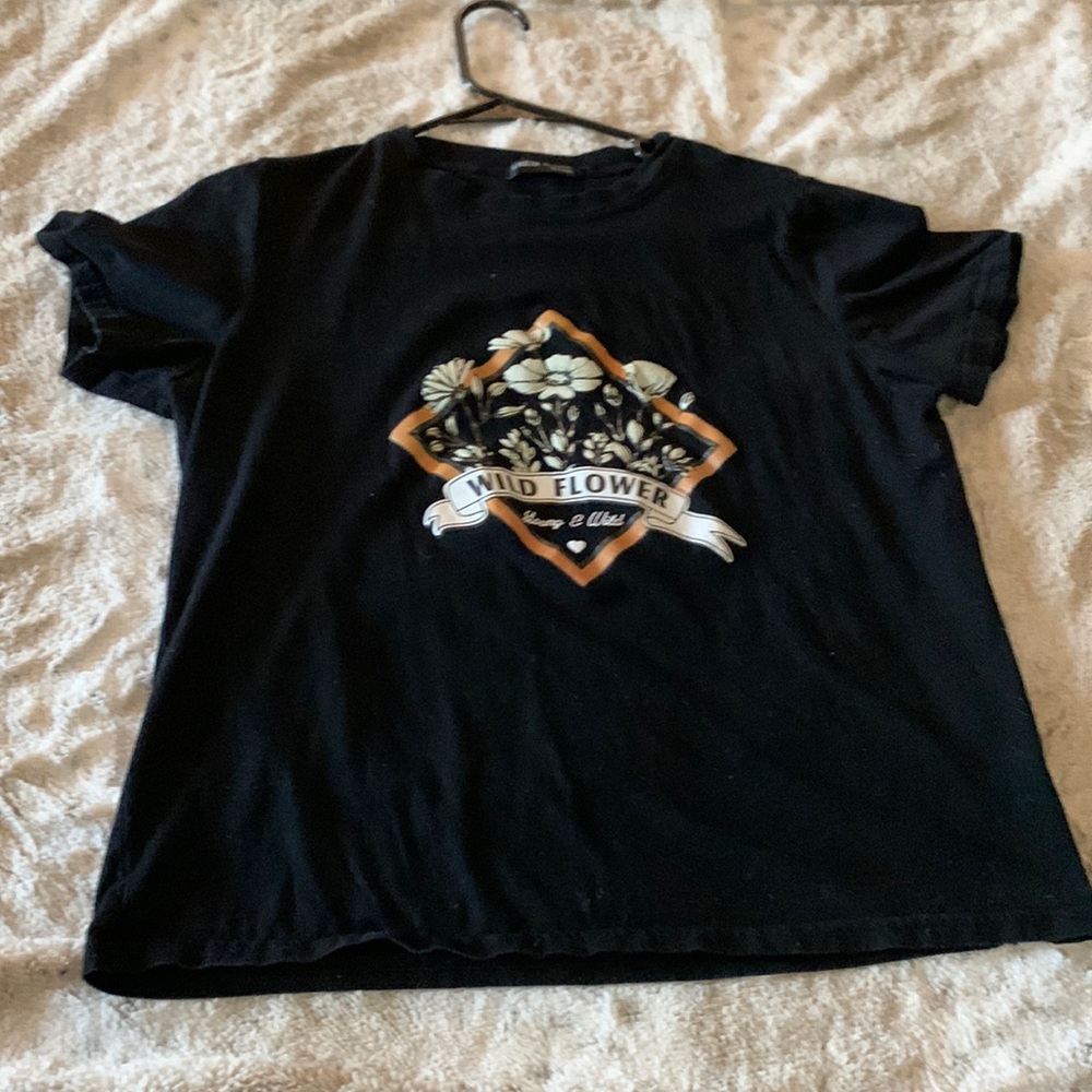 Shein black shirt